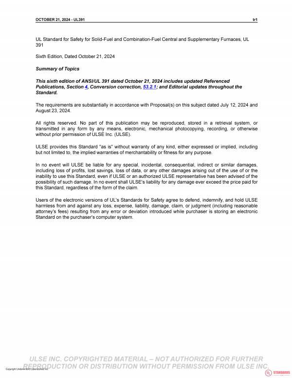 UL 391 PDF UL 391 PDF